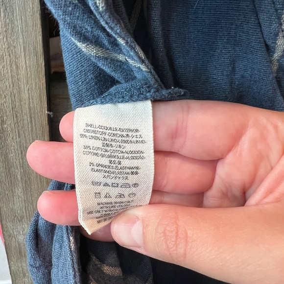 Free People women’s linen blend Moonlight Mile Jumper size 4 - Picture 10 of 15